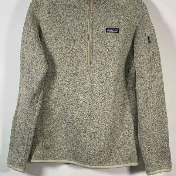 Patagonia Better Sweater 1/4 Zip Collared Pullover Size S - Picture 1 of 9